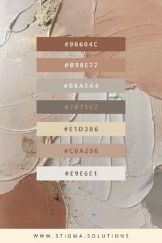 an image of some paint colors with the text