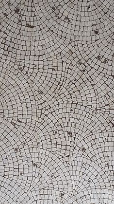 an image of a tile floor that looks like it has been made out of tiles