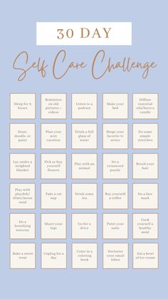 30 Day Self Care and Mental Health Challenge Printable Worksheet - Etsy 30 Day Mental Health Challenge, 30 Day Self Care Challenge, Mental Health Challenge, 30 Day Self Care, 30 Day Ab Challenge, Self Care Worksheets, Self Care Challenge, Challenges Activities, Mental Health And Wellbeing