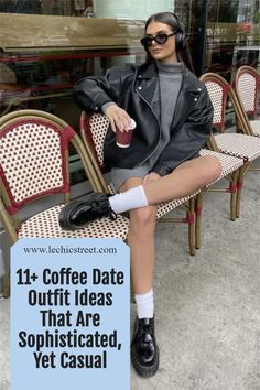 Coffee Date Outfits Summer, Relaxed Date Outfit, Movie Date With Friends Outfit, First Date Coffee Outfit, Fall Coffee Date Outfit, Coffee Shop Outfit Winter, Walking Date Outfit, Winter Coffee Date Outfit, Coffee Date Outfit Winter