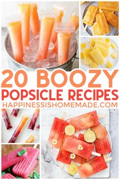 20 boozy popsicle recipes that are easy to make