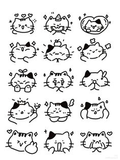 Cat Tattoo Ideas, Random Drawings, Cat Person, Cat Tattoo, Journal Writing, Cute Doodles, Scrapbook Ideas, Asian Art, Drawing Reference