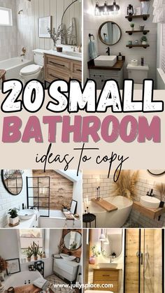 tiny bathroom ideas, small bathroom ideas, small bathroom decorations, small bathroom decor ideas Small Apartment Bathroom Ideas, Apartment Bathroom Ideas, Small Bathroom Decor Ideas, Bathroom Organization Ideas, Small Bathroom Inspiration, Small Bathroom Diy, Toilet Room Decor, Bathroom Counter Decor