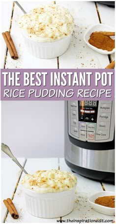 the best instant pot rice pudding recipe