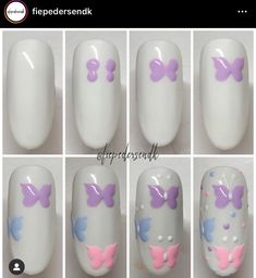 Trendy 2023 Nails, Trendy Spring Nails 2023, Nails Art Easy, Nailart Tutorial, Nails Art Designs, Art Deco Nails, Rose Nail Art, Nail Art For Beginners