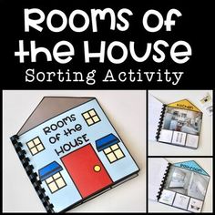 the rooms of the house sorting activity