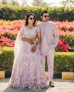 Engagement Outfits Indian, Engagement Couple Dress, Wedding Matching Outfits, Couple Dresses, Engagement Dress For Bride, Wedding Dresses Men, Wedding Kurta For Men