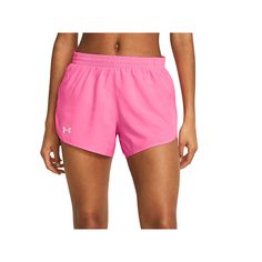 Whether you're working out or running errands, you'll love the look and feel of these women's Under Armour fly-by shorts. Click on this WOMEN'S GUIDE to find the perfect fit and more! TECHNOLOGIES & FEATURES Material wicks sweat & dries really fast Super-breathable mesh panels release excess heat Built-in brief for enhanced coverage Moisture-wicking technology Reflective logo 2 open hand pockets, 1 Invisible zip pocket on right side fits headphones, keys or a credit card/IDFIT & SIZING 3-in. ins Open Hands, Customer Appreciation, Invisible Zip, How To Make Shoes, Under Armour Women, Bottom Clothes, Bra Sizes, Working Out, Right Side