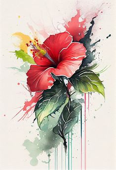 Red Hibiscus - Flower Art Print - Botanical Watercolors Illustration - Instant Digital Download - Printable Wall Art - Home Decor After the purchase; you will receive a pdf file with a google drive link to access 6, scaleable, high-resolution 300dpi JPG files in ratios to suit all of the sizes listed below. From the provided ratios, you can scale to virtually any frame size. Ratio 2:3 / 3:4 / 4:5 / 5:7 / 11:14 / 11:16 DOWNLOADING INSTRUCTIONS Downloads are available once your payment is confirmed. If you paid with PayPal or a credit card on Etsy, confirmation might take a few minutes. To download a digital file, please sign in to Etsy on your mobile browser or a non-mobile computer (you can't download a digital purchase through the Etsy app at this time). IF YOU HAVE AN ETSY ACCOUNT: after Cryptic Tattoos, Enchanted Tattoo, Gothic Tattoo, Watercolor Flower Art, Spine Tattoos, 수채화 그림, Watercolor Flowers Paintings, Lukisan Cat Air, Botanical Watercolor