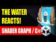 the water reacts shader graph / c4d - part 1 [ let's learn how to use it