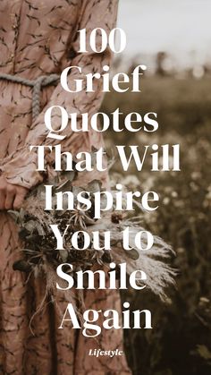 a woman in a dress with the words, 100 griter quotes that will inspire you to smile again