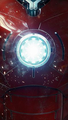 the iron man suit is shown in this image