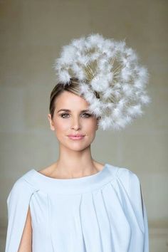 Crazy Hat Day, A Dandelion, Crazy Hats, Kentucky Derby Hats, Models Makeup, Love Hat, Fascinator Hats, Derby Hats, Headdress