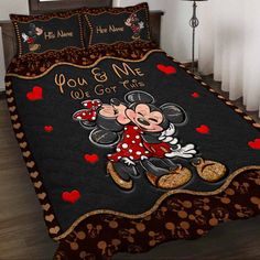 mickey mouse bedding set with you and me we got this