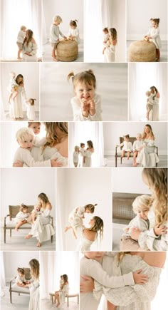 indoor family session, studio family session, nashville family photographer, indoor photos with toddlers, Indoor Family Photos, Studio Family Portraits, Family Photo Studio, Baby Family Pictures, Boho Mother, Family Studio Photography, Shooting Studio