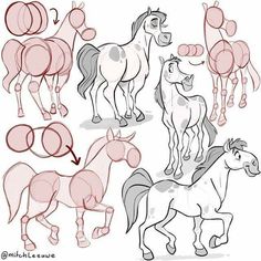 how to draw horses step by step with pictures for kids and beginners in this video, you will learn how to draw