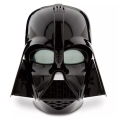 a darth vader mask is shown on a white background