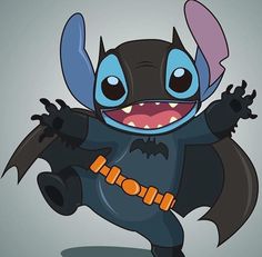 an image of a cartoon bat with big eyes and fangs on it's face