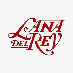 the logo for cana del re is shown in red on a white background,