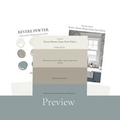 three different shades of gray and white with the words preserver on top of them