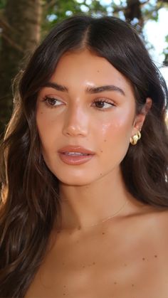 No Make Up Make Up Look, Dewy Makeup Look, Mekap Mata, Wedding Makeup For Brown Eyes, Fresh Makeup, Natural Glowy Makeup, Dewy Makeup, Smink Inspiration, Natural Wedding Makeup