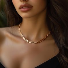 Elevate your style with our Rose Gold Cuban Link Chain Necklace, featuring a thick and bold design perfect for those who love statement jewelry. This custom Cuban chain is crafted from luxurious pink gold, offering a modern twist on a classic design. Ideal for both men and women, this rose gold chain necklace adds a touch of elegance and sophistication to any outfit. Whether you're looking for a unique gift or a stylish accessory, this Cuban link chain is a must-have addition to your jewelry col Pink Gold Necklace, Rose Gold Chain Necklace, Gold Cuban Link Chain, Cuban Link Chain Necklaces, Fancy Gifts, Rose Gold Chain, Link Chain Necklace, Unique Handmade Jewelry, Cuban Link Chain