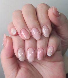 Small Pink Nails, Nude Gel Nail Designs, Acrylic Nail Designs Pink, Pink Nails Simple, Nails Inspo Pink, Simple Pink Nails, Japanese Gel Nails, Simple Nail Art Ideas