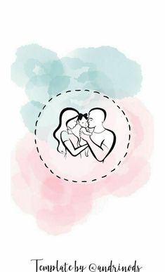 a couple kissing each other on top of a pink and blue background with the words template by