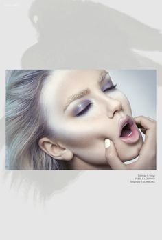 Volt Magazine | Miss White Pastel Editorial, Frozen Makeup, Becoming A Makeup Artist, Minimal Makeup, Editorial Magazine, Fx Makeup, Making Faces