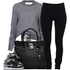 A fashion look from March 2014 featuring 3.1 Phillip Lim sweatshirts, Helmut Lang leggings and MICHAEL Michael Kors tote bags. Browse and shop related looks. Isaiah Rashad, Jordan Outfits, Nike Free Run, Jordan 1s, Cute Swag Outfits, Dope Outfits, Marchesa, Swag Outfits, Nike Dunk