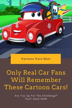 the cartoon cars quiz is here