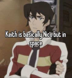 an anime character with the caption ketch is basically neo but in space