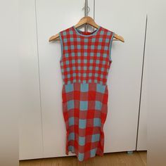 In Very Good Condition. Wore 1-2 Tomes From Pet/Smoking Free Home. Size: S Staud Wells Dress, Casual Staud Daywear Dress, Staud Cotton Dress For Daywear, Staud Summer Mini Dress, Staud Landscape Dress, Colorful Dresses, Mini Dress, Womens Dresses, Red