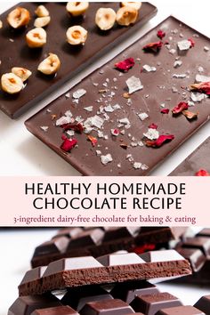 healthy homemade chocolate recipe for baking and eating