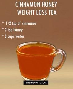 how to lose weight in a week, how to lose belly fat really fast, tips for losing weight - Home remedies using cinnamon Cinnamon Honey, Natural Detox Drinks, Detox Drinks Recipes, Week Diet, Natural Detox, Honey And Cinnamon, Detox Smoothie, Detox Tea