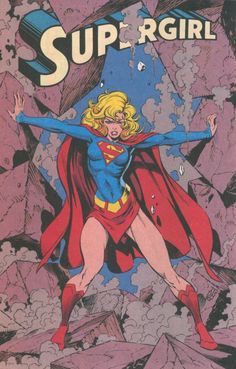 the cover to superman's supergirl comic book