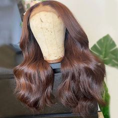 Product Name Chestnut Dark Brown Color Wig Body Wave Human Hair Free Part Material 100% Human Hair Density 180% Lace Type 13x4 HD Lace Parting Free Part Cap Size Small (Circumference 21.5") Regular (Circumference 22.5") Large (Circumference 23.5") Please leave a note in the cart page or send us a message if the small or large cap is needed Straps Adjustable Last For More than one year Can Be Dyed Yes Can be straightened and curled Yes Wear occasions Everyday Wear,Special Events, Cosplay and Costume Parties,Hair Loss Solutions, Theme Parties and Festivals, Performances and Stage Shows Long Human Hair Wigs, Short Human Hair Wigs, 100 Human Hair Wigs, Human Virgin Hair, Body Wave Wig, Body Wave Hair, Lace Closure Wig, Hd Lace, Wigs For Black Women