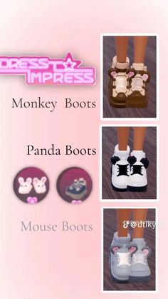 Monkey Boots, Shoes Hack, Combo Dress, Roblox Codes, Clothing Hacks, Cool Stuff