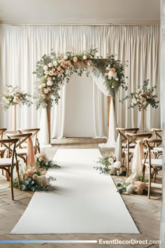 How to create a Breathtaking Ceremony Arch for Your Special Day! Wedding Arch Ideas Greenery, Elegant Summer Wedding Decor, Indoor Wedding Alter Ideas, Wedding Arrangements Ceremony, Simple Arch Decoration Wedding, Decoration Wedding Indoor, Wedding Decorations Arch, Wedding Arch Indoor, Outdoor Ceremony Backdrop