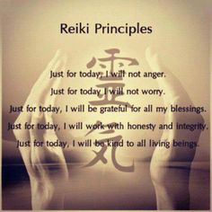 Just for today Immaculate Vibes, Reiki Principles, Yoga Relaxation, Karma Yoga, Just For Today, Soul Healing