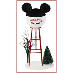 mickey mouse's village christmas tree stand