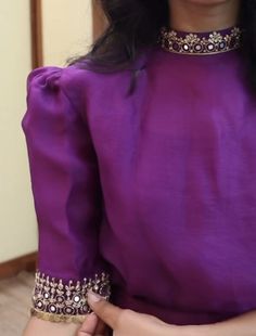 Closed Back Neck Designs For Blouses, Closed Blouse Neck Designs, Closed Neck Kurti Designs, Closed Neck Blouse Designs, Simple Work Blouse Designs Latest, Simple Work Blouse Designs, Best Blouse Designs