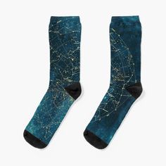 Super soft all-over printed knit socks with extra cushioning in the sole. Suitable for men and women. cv, cvogiatzi, space, stars, universe, mountain, snow, cold, winter, lights, colors, design, aesthetics, landscape, nature, fantasy, dream, constellations, gold Aesthetics Landscape, Stars Universe, Winter Lights, Fantasy Dream, Mountain Snow, Design Aesthetics, Space Stars, Landscape Nature, Knit Socks