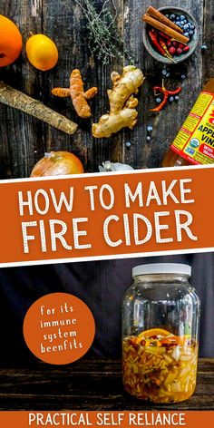 the cover of how to make fire cider