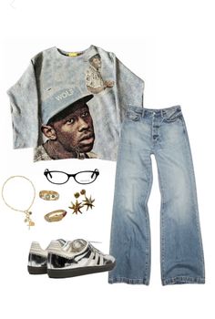 Tyler The Creator Outfits, Simple Accessories, Tyler The Creator, Winter Clothing