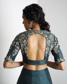 Blouse Back Neck, Blouse Designs Catalogue, Best Blouse Designs, Blouse Back Neck Designs, Blouse Design Images, Blouse Back, Sari Blouse Designs, Blouse Designs Indian