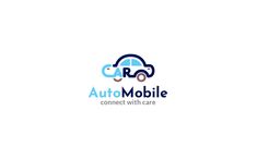 the logo for an auto mobile appliance that is designed to look like a car