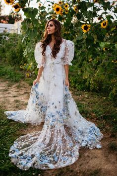 Meadow Robe RTS Ready to Ship BOHO Dress Sheer - Etsy Meadow Wedding, Long Slip, Flutter Dress, Elopement Ceremony, Dress Home, Dress Rental, Shower Decor, Maternity Dress, White And Red