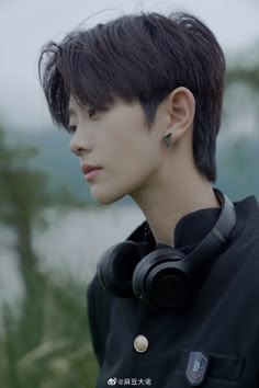 Korean Hairstyle Long, Liu Bei, Dyed Hair Men, Tomboy Hairstyles, Asian Haircut, Hairstyle Long, Hair Style Korea, Kpop Hair, Men's Long Hairstyles