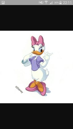 an image of donald the duck from disney's animated cartoon character series, which appears to be drawn in colored pencils